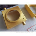 Heat sink gold-plated parts